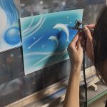 10年ぶりの受講生様！エアブラシスクール